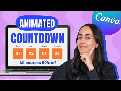 How to Create a Countdown Timer in Canva (Free & Pro)