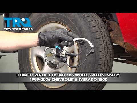 How to Replace Front ABS Wheel Speed Sensors 1999-2006 Chevrolet Silverado 1500