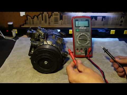 How to check your cars A/C compressor clutch coil. 3 Easy Ways!