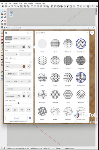 A fantastic texture plugin for #sketchup