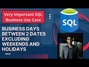 Solving a REAL Business Use Case Using SQL | Business Days Excluding Weekends and Public Holidays