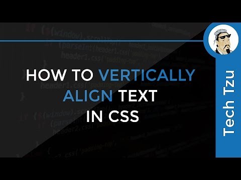 How to Vertically Align Text in CSS