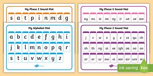 Phase 1 to 5 Sound Mat Pack (Sounds Only)
