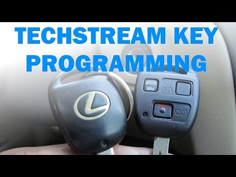 Key Immobilizer and Remote Programming Using Toyota Techstream Software - Toyota / Lexus