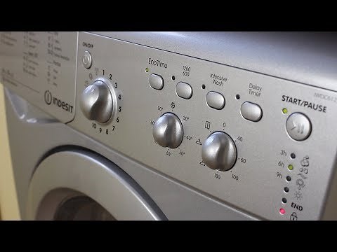 Indesit IWDC6125S Washer Dryer Demonstration