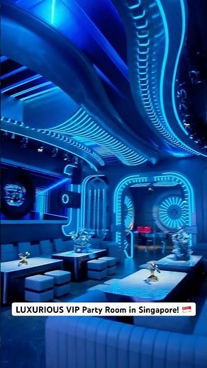 Inside a LUXURIOUS VIP Party Room in Singapore! ✨🥂 #vparty #vipparty