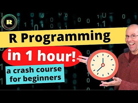R programming in one hour - a crash course for beginners