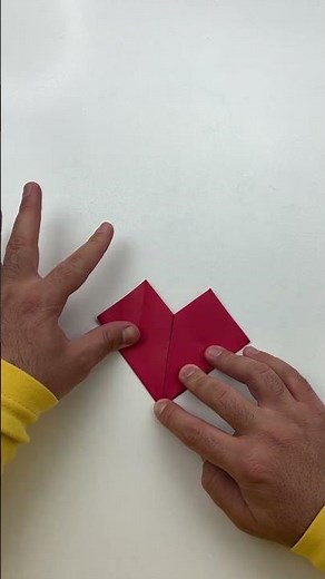 How to make a paper heart - origami heart💝 #shorts