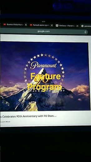 feature program Paramount 90th anniversary