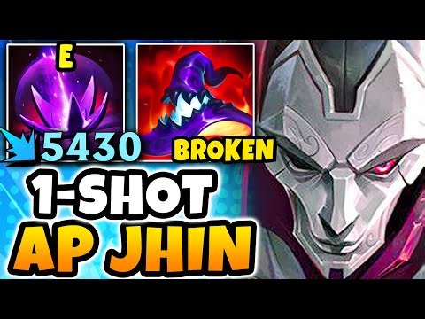 Jhin but I'm FULL AP and you die if you step on my trap (HILARIOUSLY BROKEN)