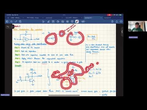 ELG 3136 - Miller's Theorem & Pole Identification - Lecture 4