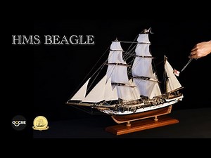 500+ HOURS Building the HMS Beagle — The Ship That Changed How We See Life on Earth
