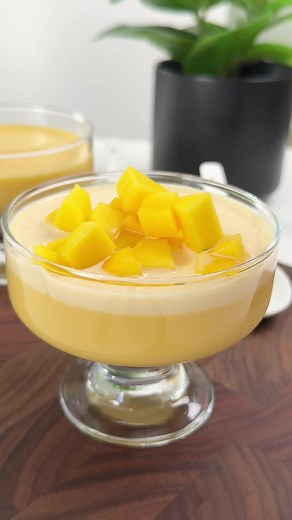 Mango Pudding (Hong Kong Style) Comment 'recipe' and I'll send you my recipe link! Craving something sweet? Try my delicious Mango Pudding (Hong Kong Style), which is soft, silky, and topped with evaporated milk and chunks of mango. Enjoy! #MangoPudding #DessertLovers #Foodie | Herman at Home
