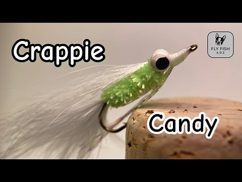 Crappie Candy Fly Tying Tutorial BEST Crappie Fly!