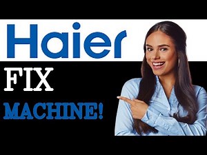 How To Fix Haier Washing Machine Error Code UNB (2025)