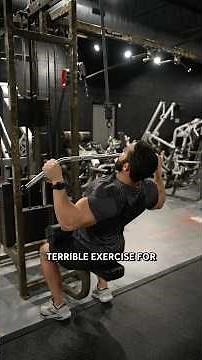 This is a Terrible Exercise for Lats