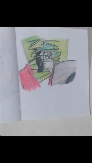 Drawing Of Zetsu From Naruto #drawing #youtubeshorts #animedrawing #naruto #zetsu #akatsuki