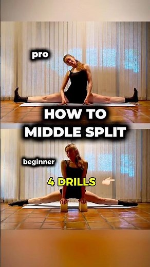 4 Drills That Open Your Middle Splits 💥 #flexibility #stretching #shorts #yogalife