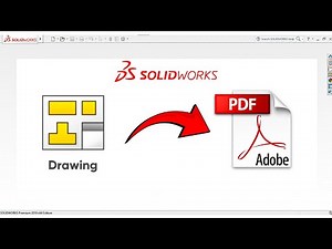 Convert/Save SolidWorks Drawing File to PDF