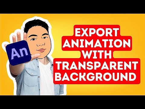 ADOBE ANIMATE: Export Animation with Transparent Background (Tagalog Tutorial with English Sub)