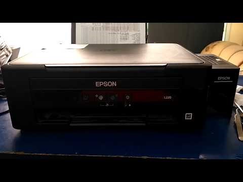 EPSON L220 Print Head Cleaning