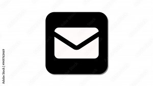 Inbox icon animations for modern digital applications focused on email and communication design .