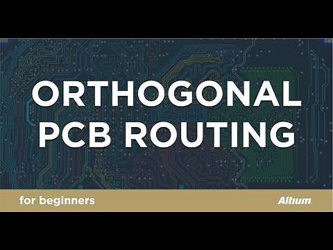 Orthogonal PCB Routing for Beginners