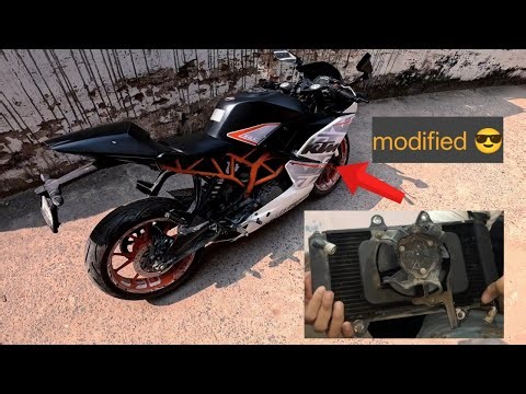 KTM RC390 Game-Changing Radiator Fan Mod
