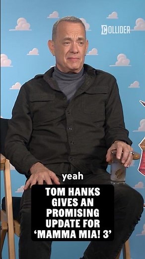 Tom Hanks Gives an Promising Update for Mamma Mia! 3 #tomhanks
