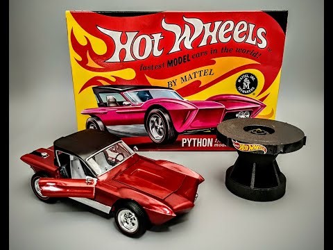 1968 Hot Wheels Sweet 16 Python 1/25 Scale Model Kit Build How To Assemble Opening Doors Mask Paint