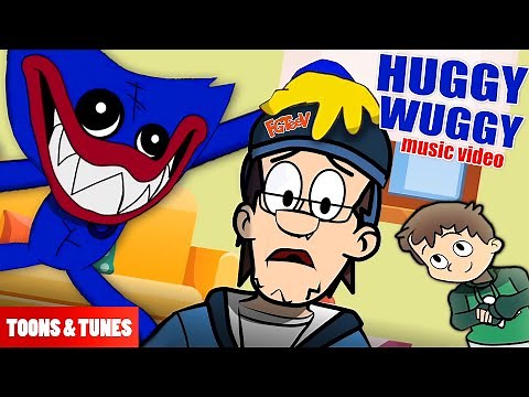 Poppy Playtime ANIMATED FGTeeV Music Video (The Huggy Wuggy Dance) based off the FGTeeV Books Style