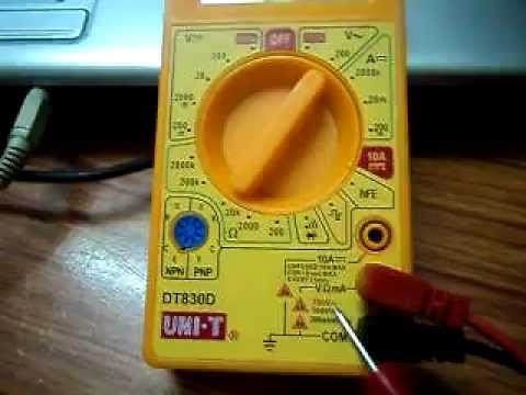 how to use digital multimeter