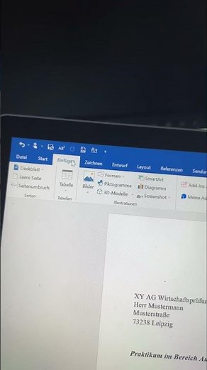 Word | aktuelles Datum automatisch einfügen✅