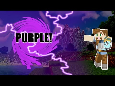 Gojo’s Hollow Purple in Minecraft Bedrock! 💥 | Jujutsu Kaisen Command Block Tutorial