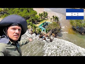 The Town that was SWALLOWED BY THE SEA in Honduras! 😨