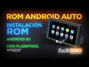 Instalando ROM Radio Chino Android Auto || 3-5