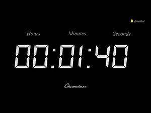 100-Second Timer | Clean and Sleek Countdown