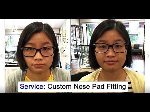 Adding Custom Nose Pads To Glasses