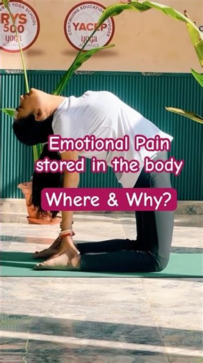 Emotional Pain Stored in the Body — Where & Why? | Mind–Body Connection Explained