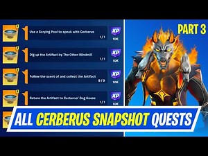 Fortnite Complete Cerberus' Snapshot Quests - How to ESAILY Complete Cerberus Snapshot Story Quests
