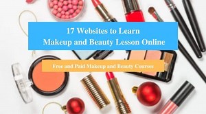 17 Websites to Learn Makeup and Beauty Lesson Online (Free and Paid Makeup and Beauty Courses) - CMUSE