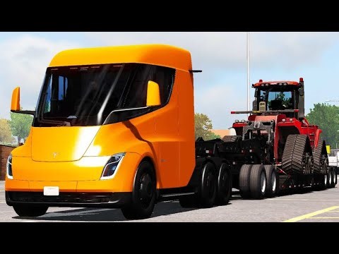 Tesla Semi Truck 2019 - ATS Mods | Futuristic Beast Truck (1.57)