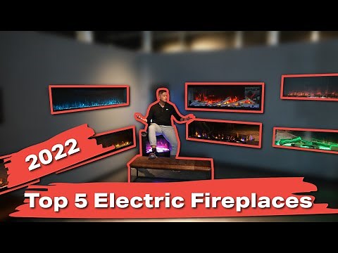 Top 5 Linear Electric Fireplaces Review (New technology is finally here!)