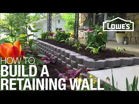 How To Build a Retaining Wall