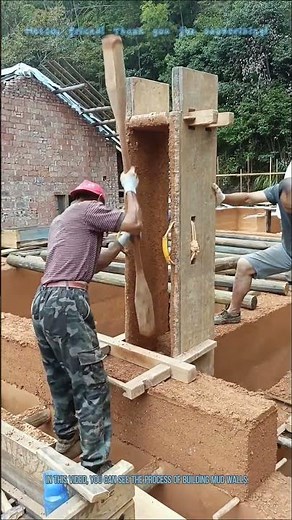 Building Mud Walls: Traditional Construction Method