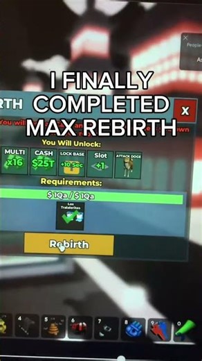 Max rebirth #stealabrainrot