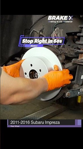 Quick Rear Brake Repair Tutorial | Subaru Impreza 2011–2016 Step by Step #Subaru #Impreza #brake