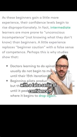 21K views · 781 reactions | Another old video during my baby break #unconsciouscompetence #unconsciousincompetence #beginnerscaution #overconfidence | ProfessorNeil | Facebook