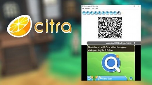 How to Scan QR Codes in Citra (Pokémon Sun & Moon Island Scan)