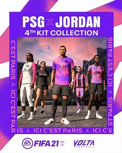 90K views · 3.7K reactions | Out of this World ☄ Introducing PSG - Paris Saint-Germain's new 4th kit collection... Available in #VOLTA & in-store now! #FIFA21 | EA SPORTS FC | Facebook